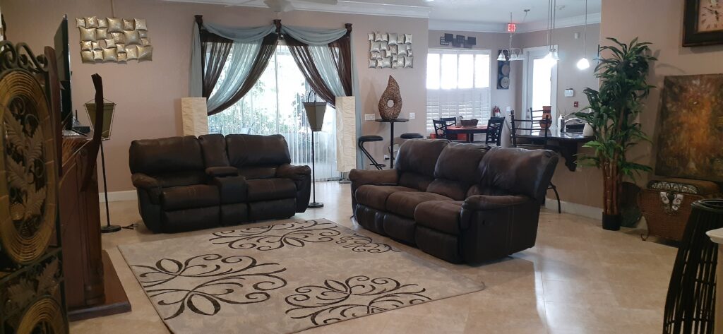 A formal dining room set for home-cooked meals